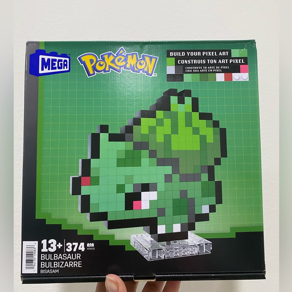 Lego like MEGA Pokemon Bulbasaur Building Toy Kit